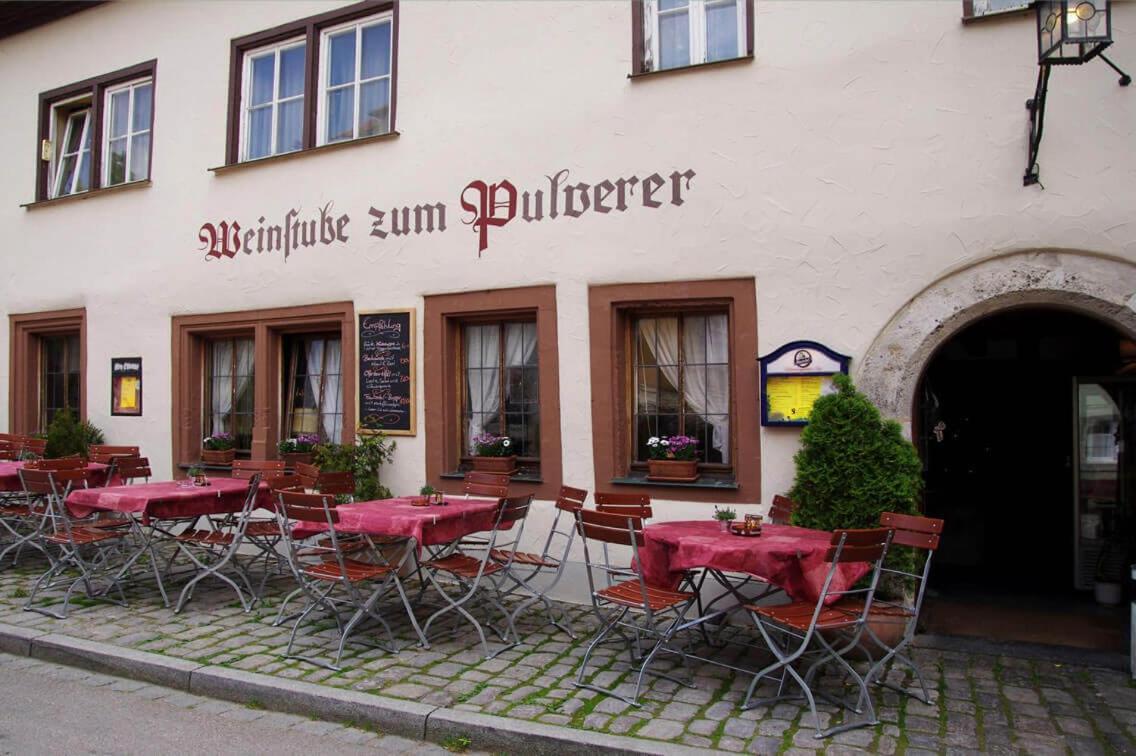 Gaestehaus Eberlein Rothenburg ob der Tauber Exterior photo