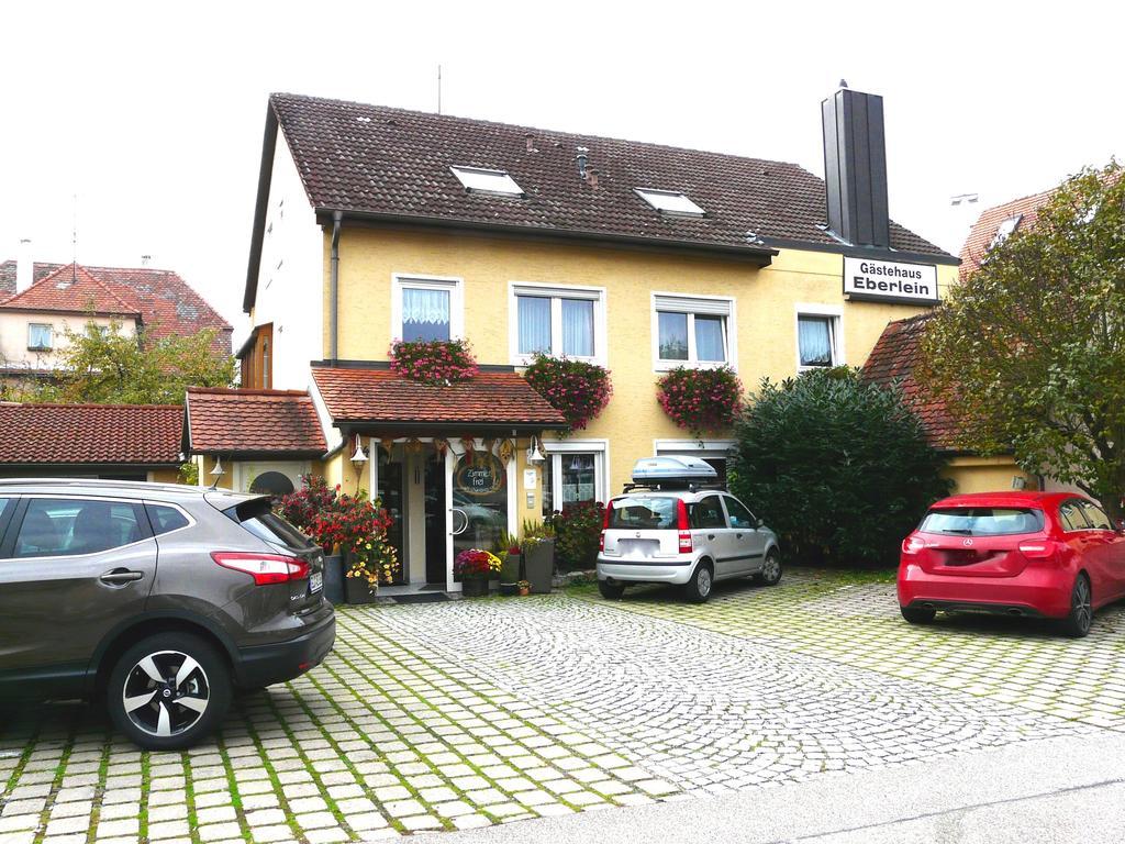 Gaestehaus Eberlein Rothenburg ob der Tauber Exterior photo