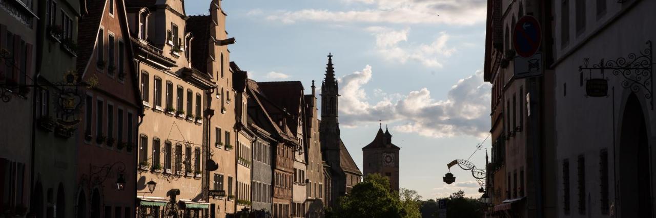 Gaestehaus Eberlein Rothenburg ob der Tauber Exterior photo